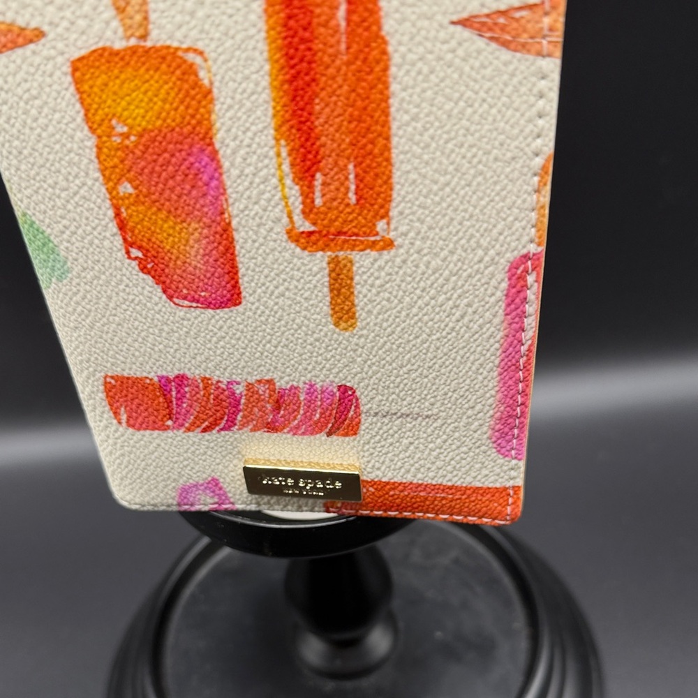 Kate Spade Popsicle Print Wallet in Orange and Pink